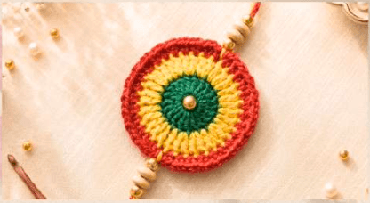Rainbow Bloom Rakhi