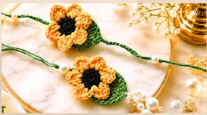 Sunflower Charm Rakhi